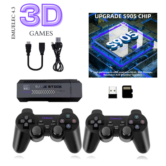 RetroBlaze X2 | Ultimate 4k Wireless Game Stick With 30000+ Build-In Games