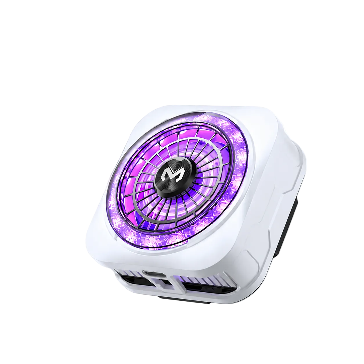 Magnetic Semiconductor Mobile Phone Cooler CX21 Lumnyx with RGB LED | Ultra-Quiet Gaming Cooling Fan for iPhone & Android