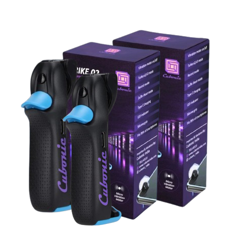 Cubonic Strike 02 Pubg Gun Controller Vibration Haptic Capacitor Trigger Joystick high Frequency Automatic Shooting for Mobile Gaming