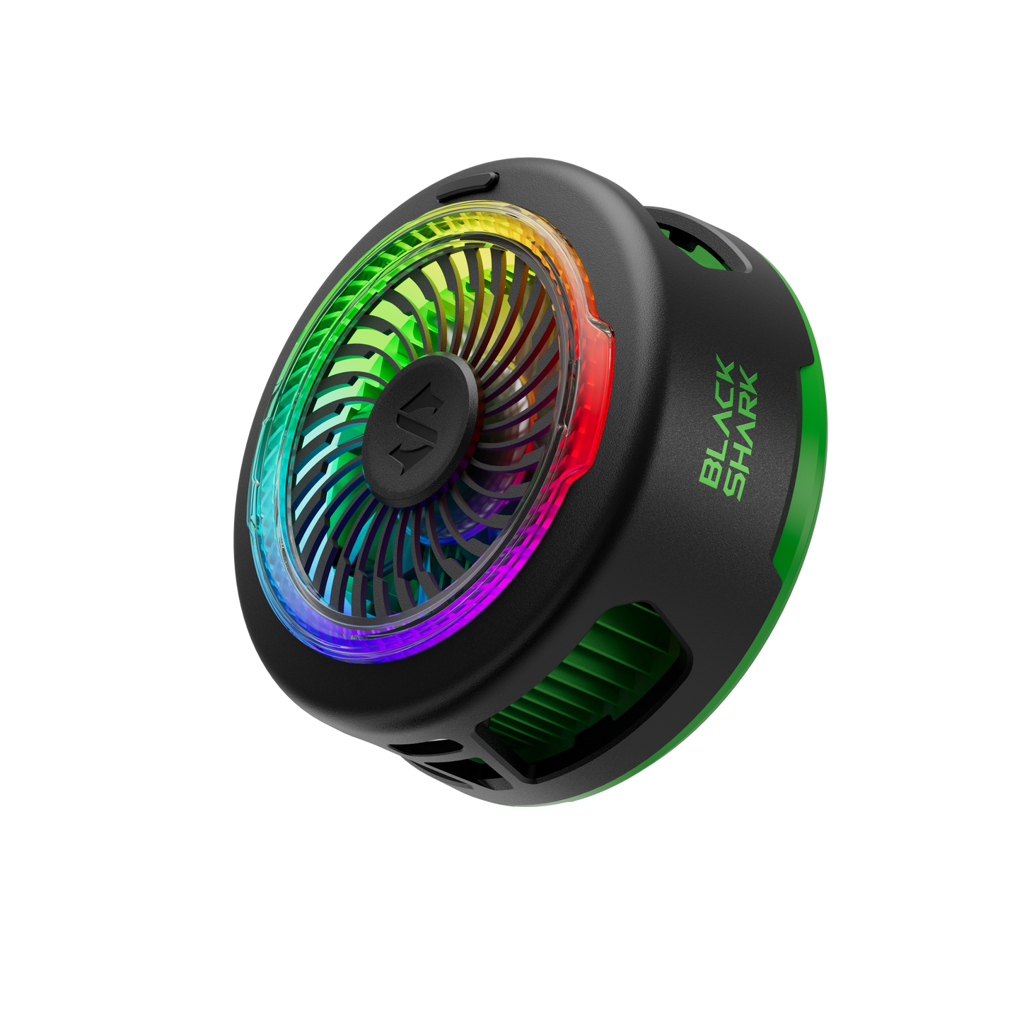 Black Shark FunCooler 6 Magnetic Phone Cooler for Gaming, Portable Cooling Fan with RGB Light, Shark Arsenal App-Controlled Radiator for iPhone Magnetic Series/iPad