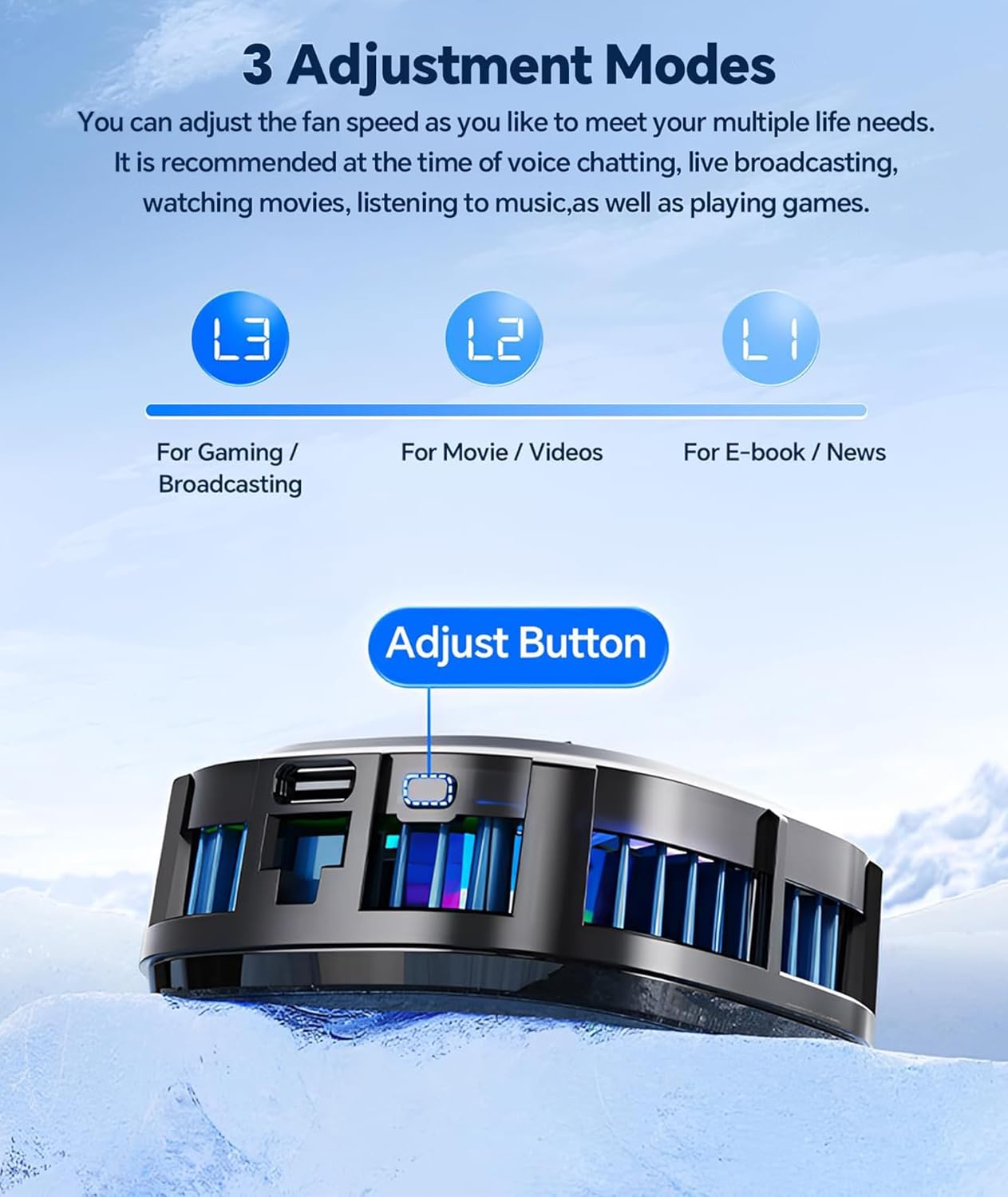 Cubonic X76 Wired Magnetic Instant Mobile Cooler