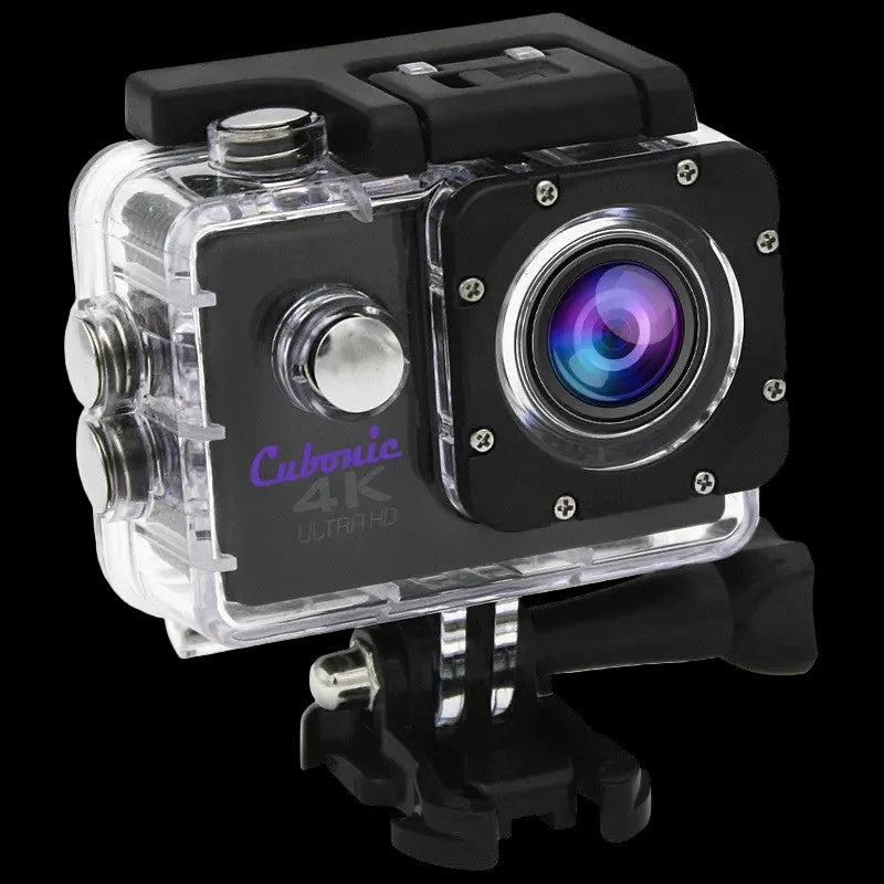 Cubonic 4K HDWaterproof Action Camera- Bright LCD- Perfect for Sports and Adventure