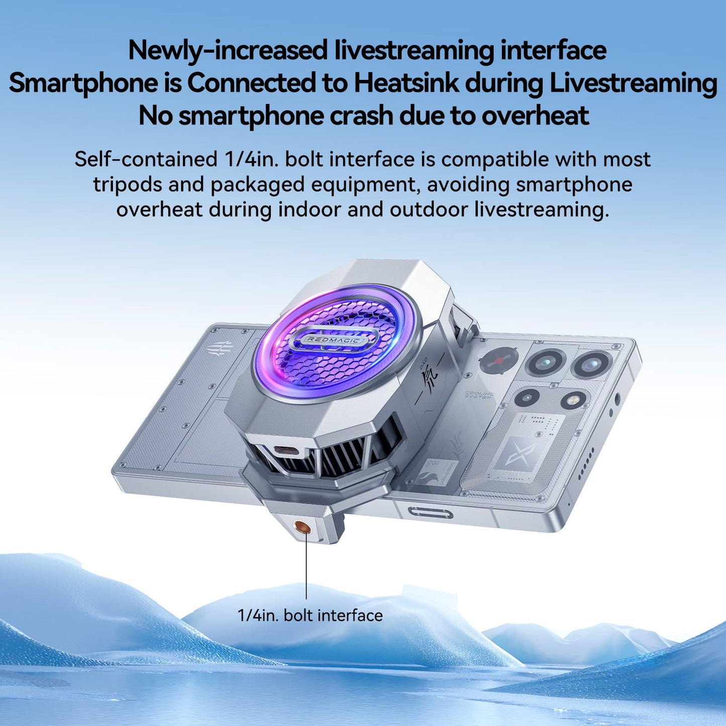 Nubia Red Magic 06 30W Goper App Controlled Mobile Cooler