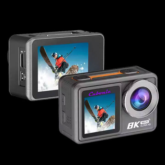 Cubonic 8K Ultra HD 50MP Touch Screen Dual Display Enabled EIS Stabilization