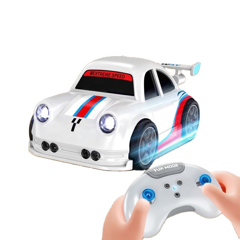 Cubonic Remote Control Intelligent Sensor Drift Car for Kids – 4 Wheel Drive Mini RC Drifting Car with Follow Me, Escape Mode, Music & LED Light Toy Gift for Boys Girls