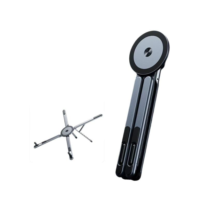 Cubonic Orbit Flex Adjustable Foldable Stand for Mobile Phones & Tablets, Portable Desk Stand