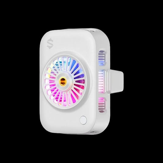 Cubonic Black Shark BR63 25W Live Streaming Phone Cooler with AI Temperature Control, 4700mm² Semiconductor Cooling, RGB Lighting & Universal Tripod Mount