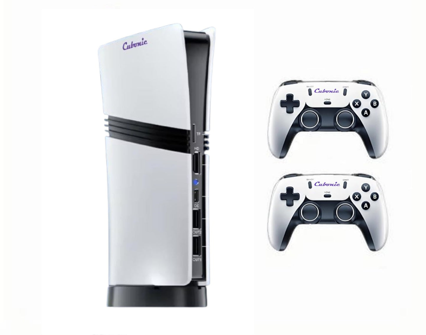 Neva GS5 Pro 4k GameStick  | 50+ Emulators | HDMI Plug & Play with Dual Wireless Contollers