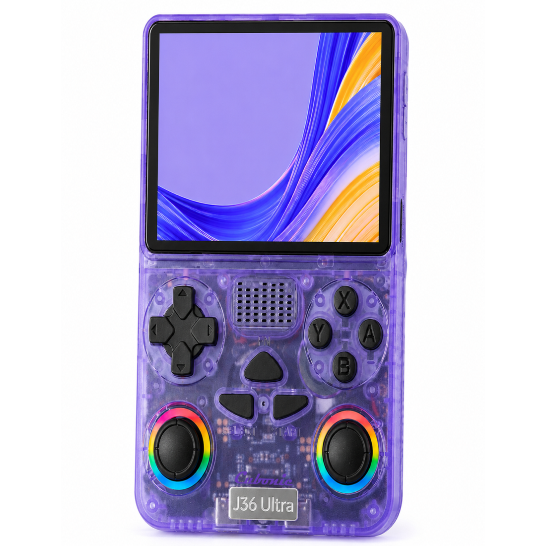 Cubonic Xplore J36 Ultra Handheld Gaming Console YouTube Support 3.5"Display,Dual RGB Joystick 3000mAh Battery, WiFi & Bluetooth,Online Multiplayer