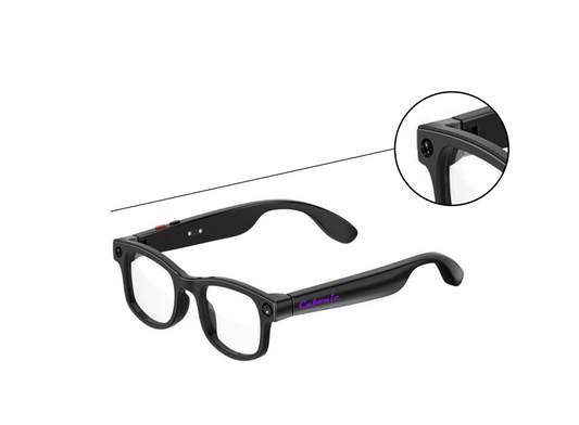 Cubonic AIMBriG2 Smart Audio Glasses with 800W Camera, Wi-Fi4, Bluetooth 5.3, 32GB Storage, Real-Time Translation, UV400 Protection, IPX4 Water Resistant