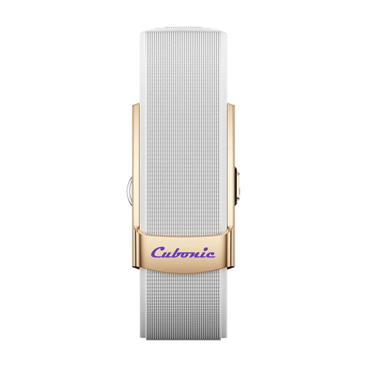 Cubonic Vytal Glory- Screenless Smart Fitness Band | 178+ Sports Modes, IP68 Waterproof, 25-Day Battery Backup, Sleep & Monitoring Activity,App Controlled Android & iOS