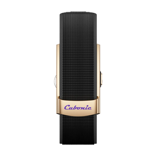 Cubonic Vytal Glory- Screenless Smart Fitness Band | 176+ Sports Modes, 1ATM Waterproof, 5-10 Day Battery Backup, Sleep & Monitoring Activity,App Controlled Android & iOS