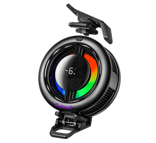Memo 15W CX19 Mobile Cooler Fan with Wireless Charging