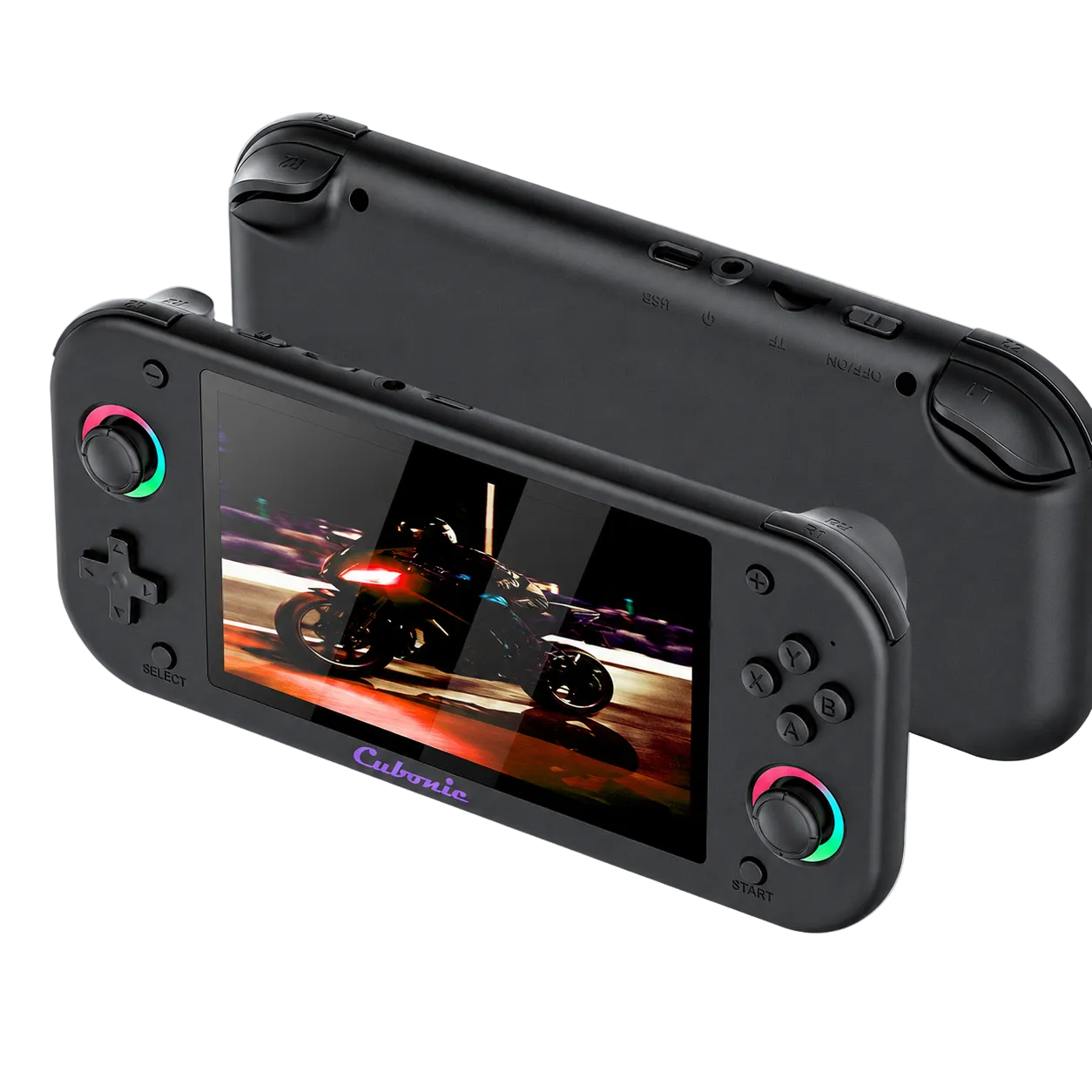 Cubonic VividGo M26 Retro Handheld Game Console – 5.1” IPS Display | RGB Joystick | 30+ Emulator Support | 3000mAh Battery | Portable Gaming Console