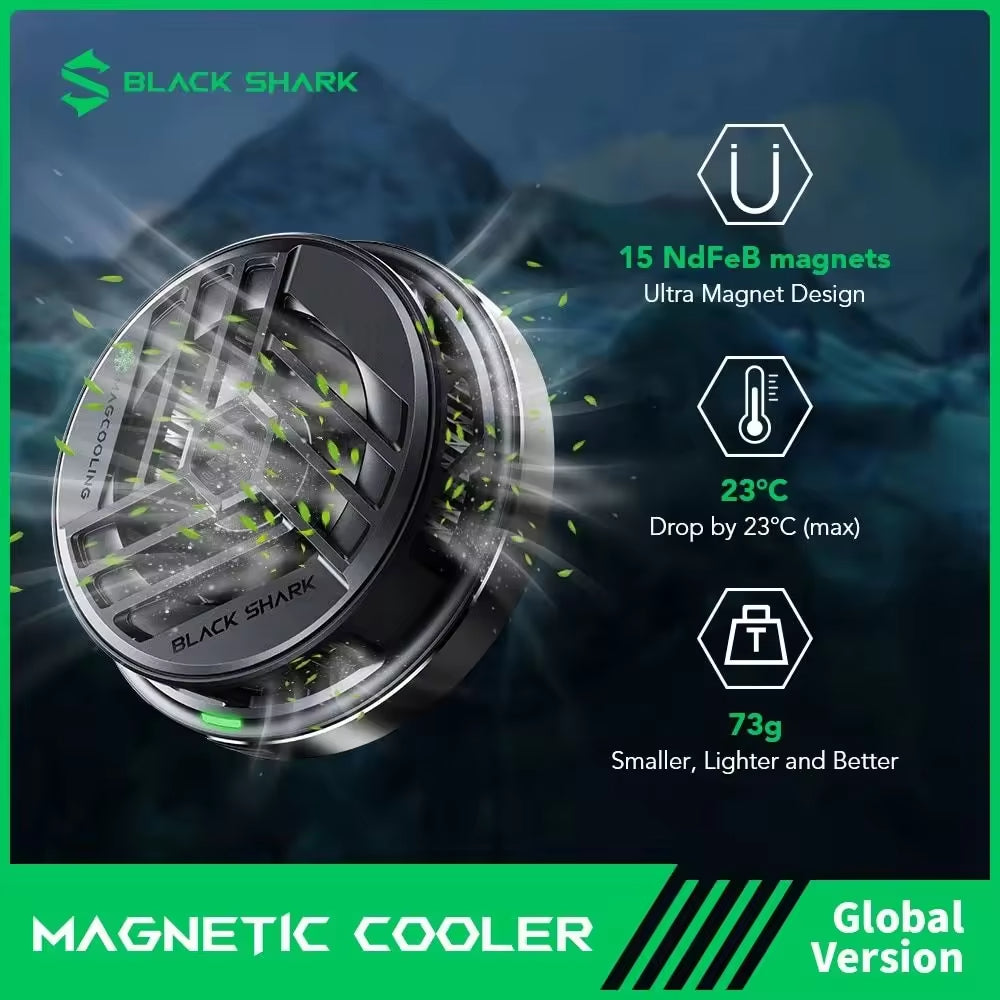 Black Shark BR30 Magnetic Cooler Round
