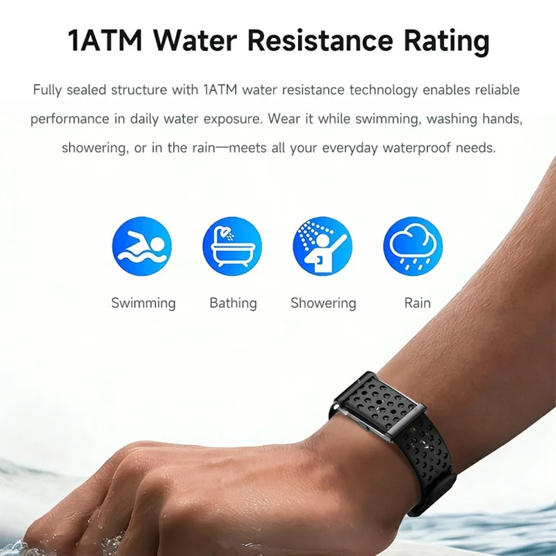 Cubonic Vytal Companion- Screenless Smart Fitness Band | 11+Sports Modes,1ATM Water Resistance, 25-30Day Stand by Time,5-7 days battery life duration,33mAH battery,Sleep & Monitoring Activity,App Controlled Android & iOS
