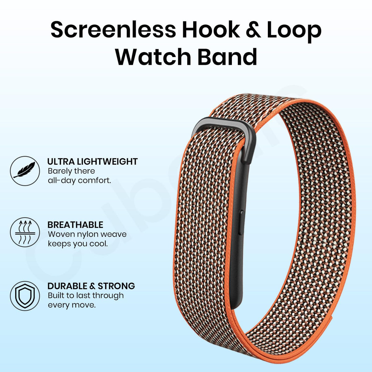 Cubonic Vytal Drift Smart Fitness Band-Screenless Smart Fitness Band | 176+ Sports Modes, 1ATM Waterproof, 10-15 Day Battery Backup,Couple Sharing Features, Sleep & Monitoring Activity,App Controlled Android & iOS