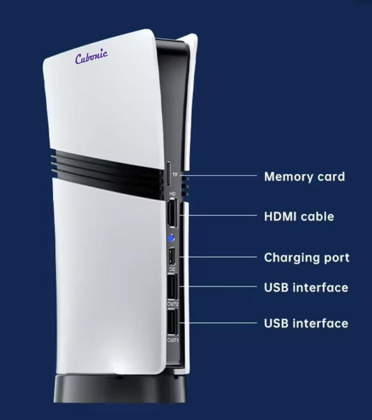 Neva GS5 Pro 4k GameStick  | 50+ Emulators | HDMI Plug & Play with Dual Wireless Contollers