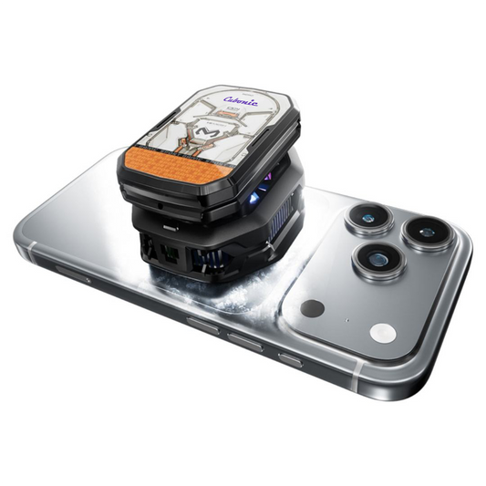 Cubonic CX14 Cyclone Elite 10W| Mobile Phone Cooler|2000 mah Detachable Battery RGB Led|USB Type|Low Noise |Comptaible with MagSafe