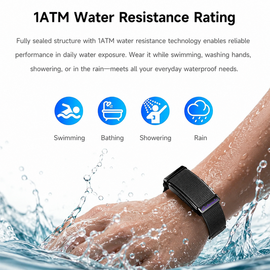 Cubonic Vytal Companion- Screenless Smart Fitness Band | 11+Sports Modes,1ATM Water Resistance, 25-30Day Stand by Time,5-7 days battery life duration,33mAH battery,Sleep & Monitoring Activity,App Controlled Android & iOS