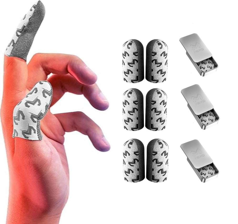 Cubonic FS02 Sweat Proof Sensitive Touch Screen Memo Gaming Finger Sleeves