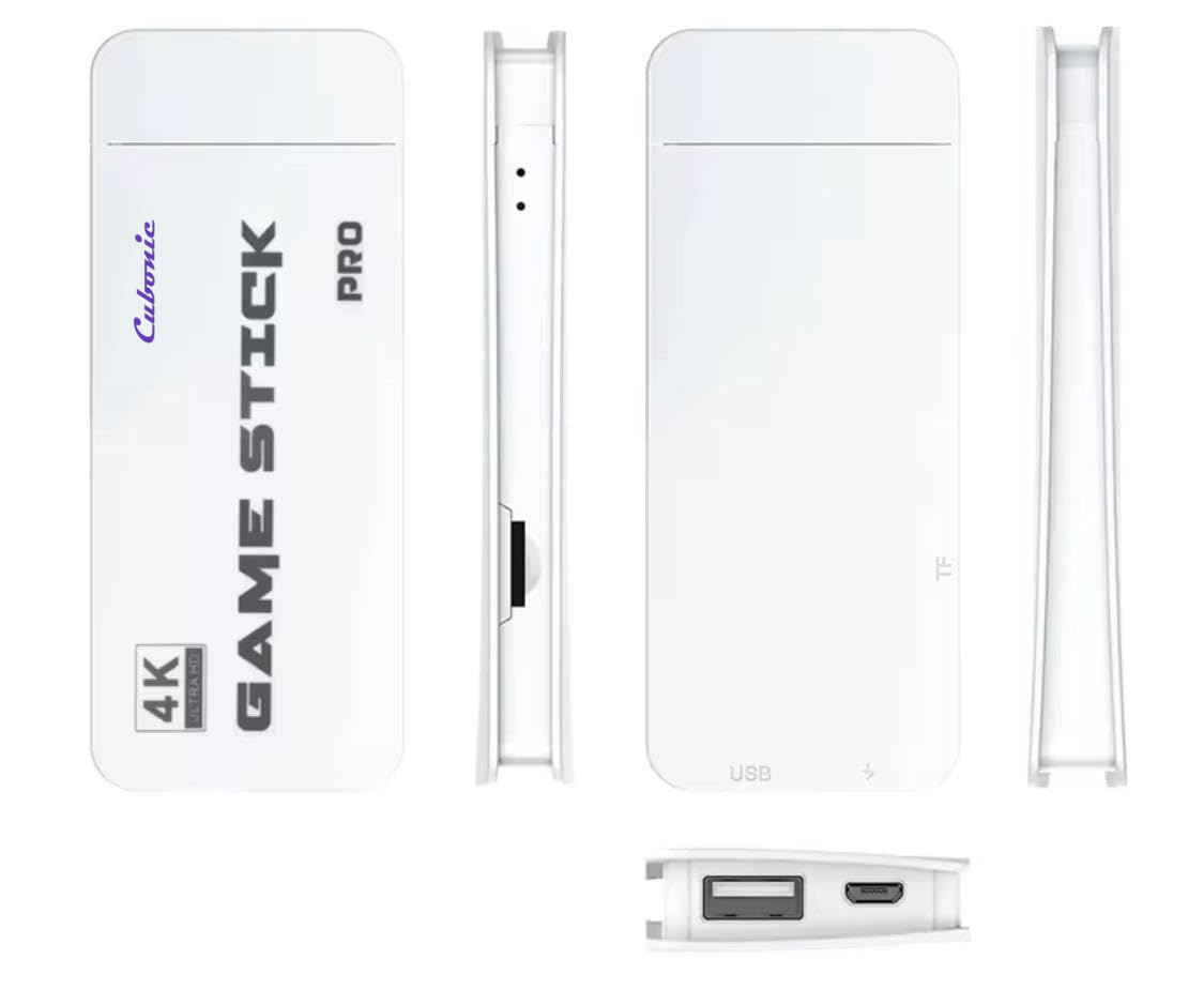 GameVerse Pro M15 Plus 4k GameStick  | 23 Emulators | HDMI Plug & Play with Dual Wireless Contollers
