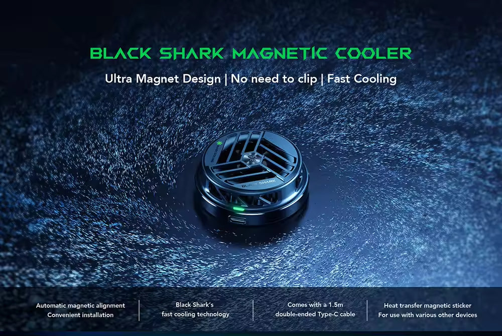 Black Shark BR30 Magnetic Cooler Round