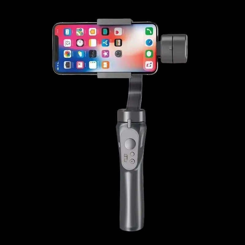 Cubonic SteadyFlow H4 3-Axis Smartphone Gimbal Stabilizer with Face Tracking, Bluetooth Connectivity, Auto Follow, Vertical & Horizontal Shooting for Vlogging and Travel