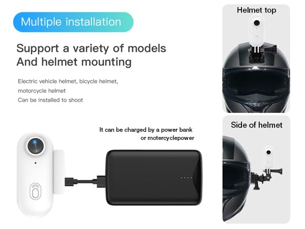 Cubonic Microx 4K Thumb Size Body Camera for Sports & Action|Wifi|App Control|800mah Battery|Upto90min backup|Magnetic Attachment for Indoor/Outdoor