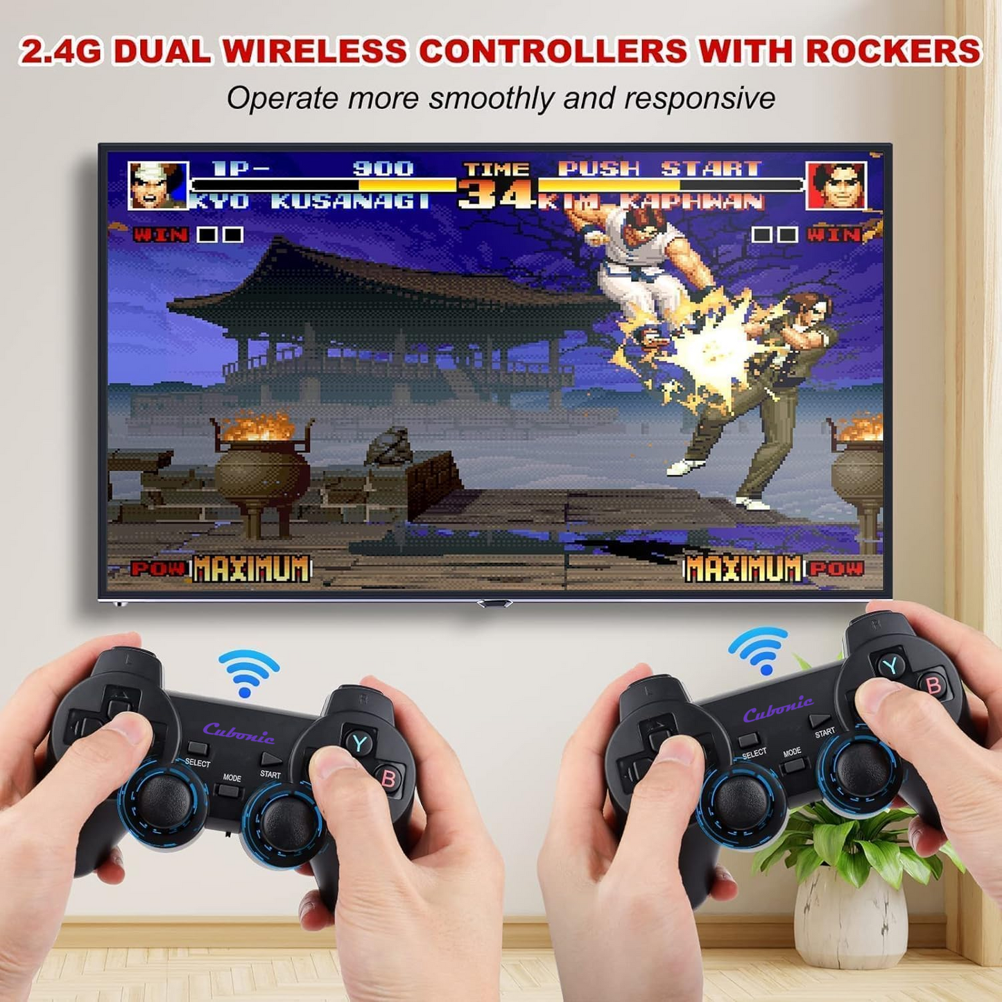 GameStorm M8 GameStick Lite|HDMI Output| 21 Emulator| 64GB MicroSD Ready