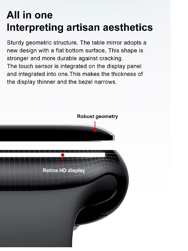 Cubonic DT NO.1 7 Full Touchscreen Smartwatch