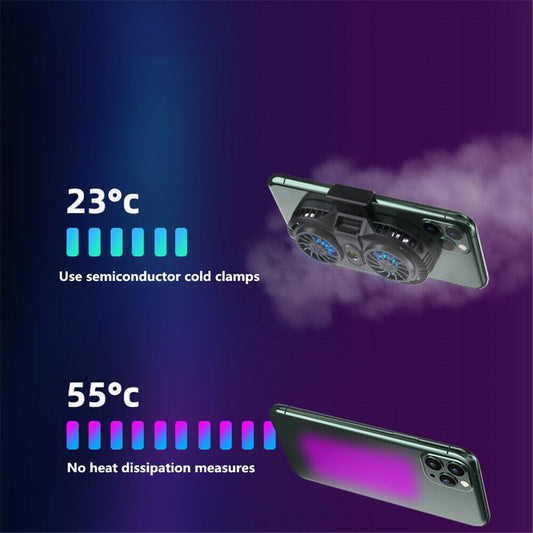 Cubonic Dual Cooling Fan Phone Radiator - Semi AH102