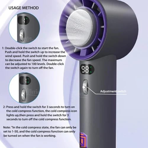 Cubonic Portable Handheld Turbo Fan (WX-639)
