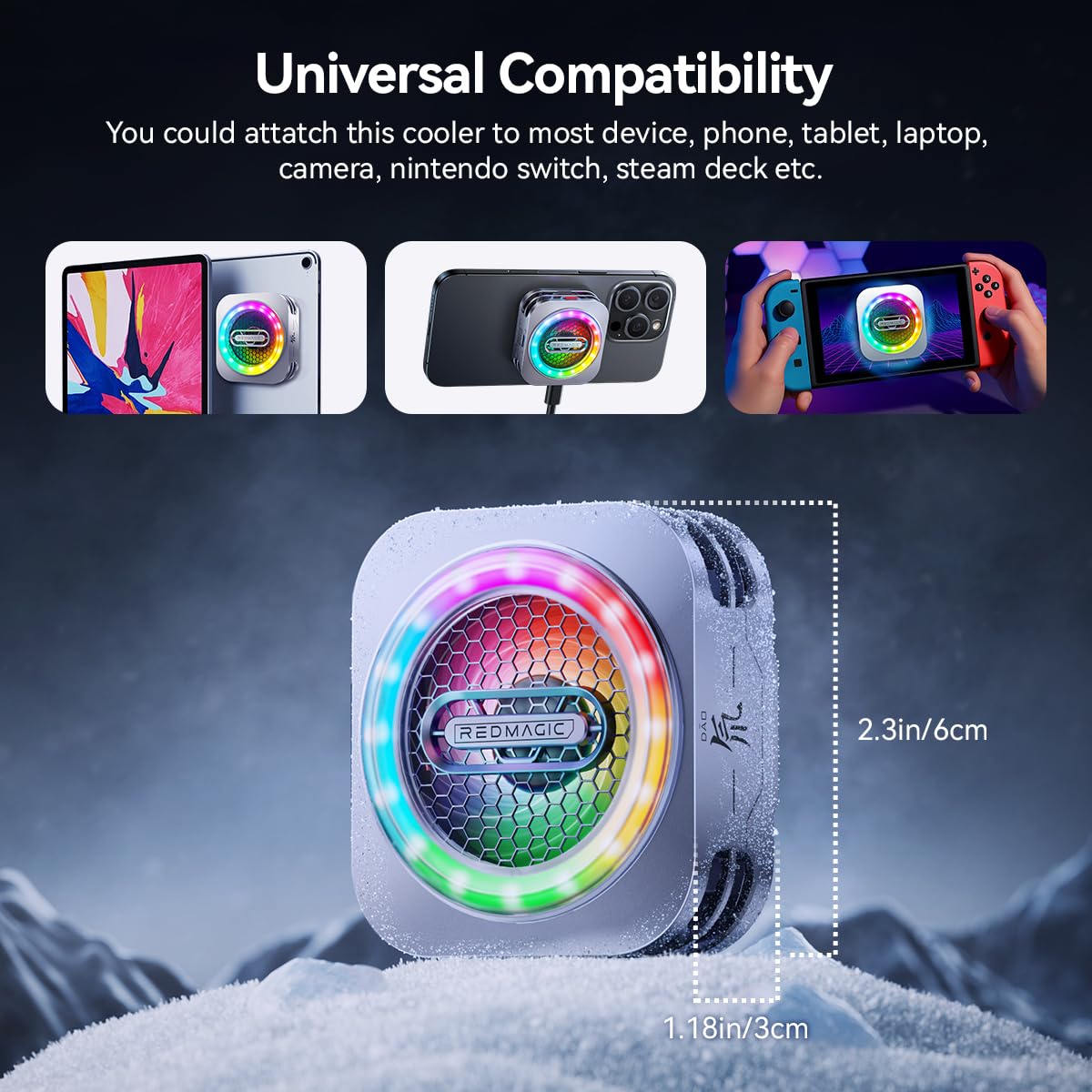 Nubia Red Magic 06 Pro 30W Goper App Controlled Cooler