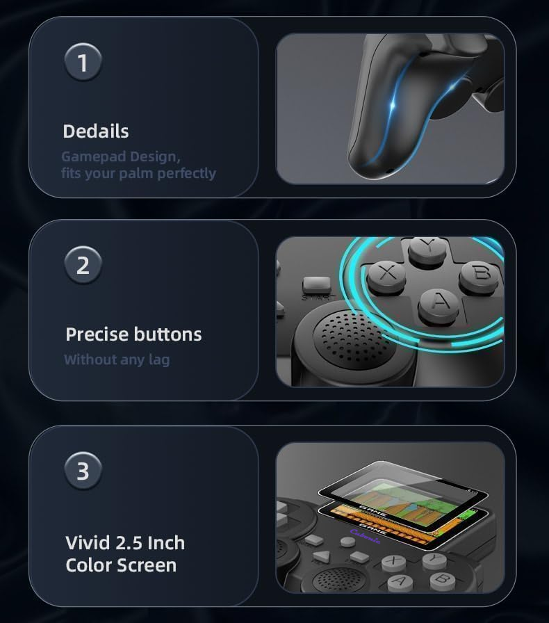 PlayTor S10| Dual Grip Console With Build-In HD Screen & All-In-One Gaming