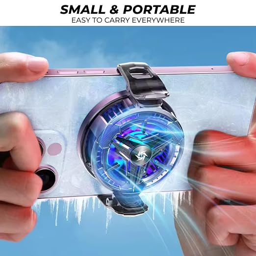 Cubonic SL10 10W Mobile Phone Cooler – RGB Magnetic Semiconductor Cooling Fan