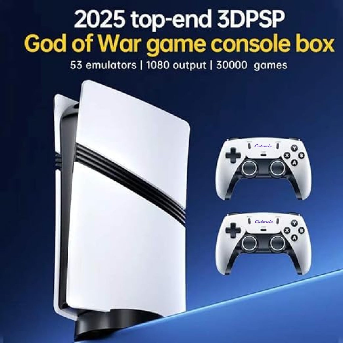 Neva GS5 Pro 4k GameStick  | 50+ Emulators | HDMI Plug & Play with Dual Wireless Contollers