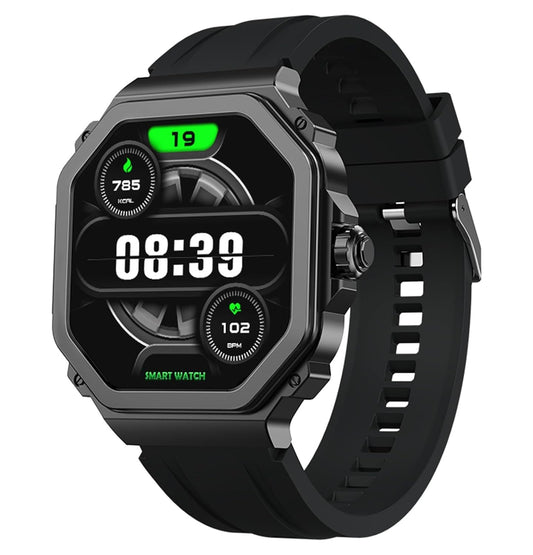 Cubonic T63 Militay  Fitness Smart Watch  (Answer/Make Calls) with Blood Pressure/Heart Rate/Sleep/100+ Sport Modes