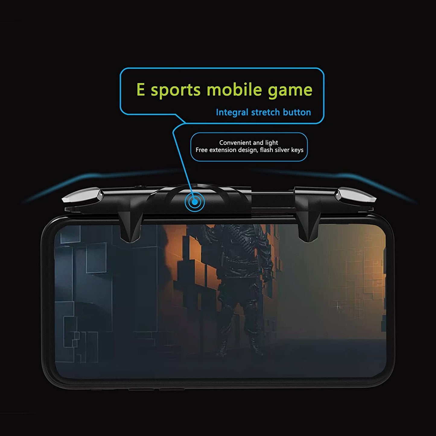 Cubonic G5 Auto Pubg Single Trigger For Efficient Gaming with Shoot Modes