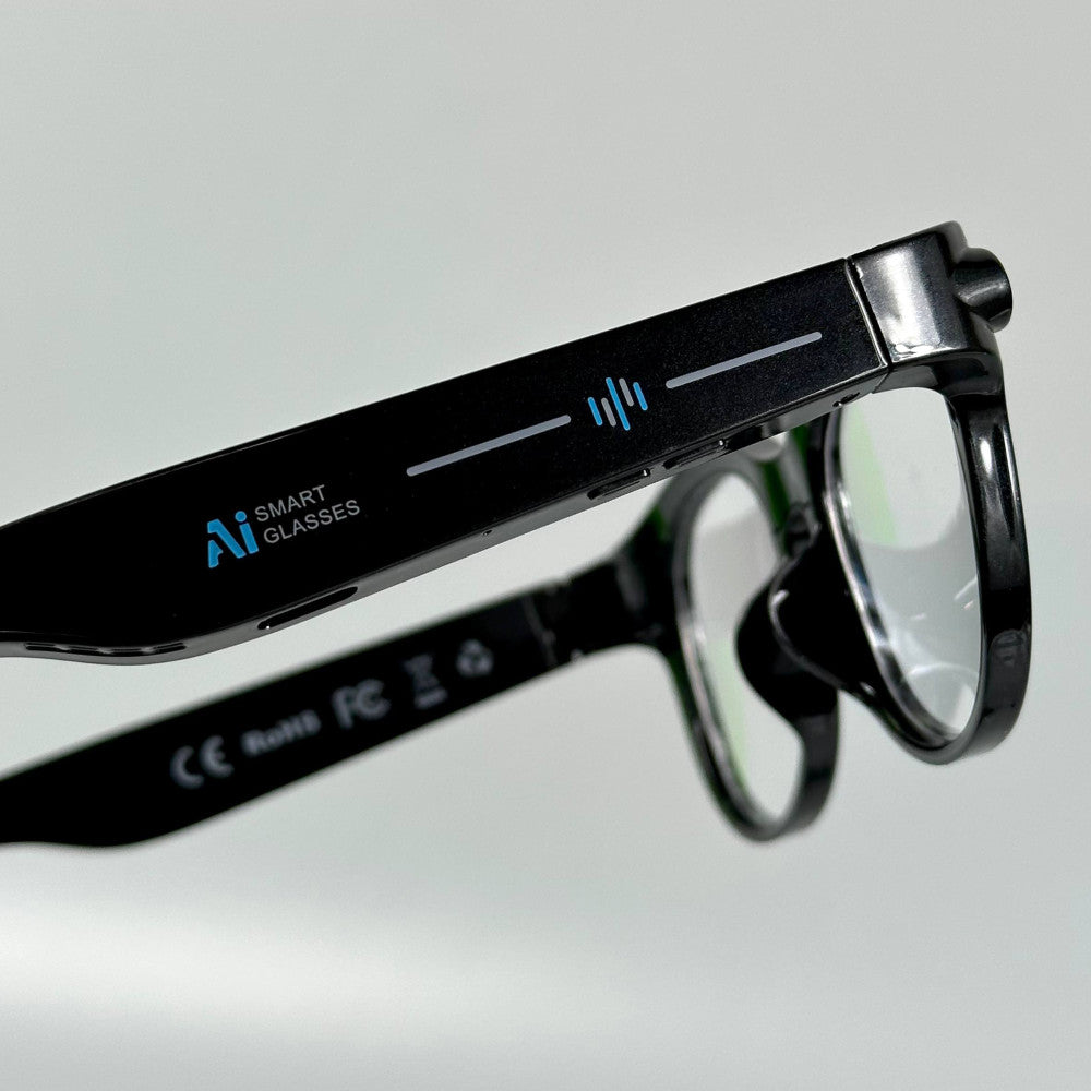 Cubonic Aiveat G5 Smart AI Glasses with 8MP Camera, 1080p Full HD Video Recording, AI Voice Assistant, Real-Time Translation
