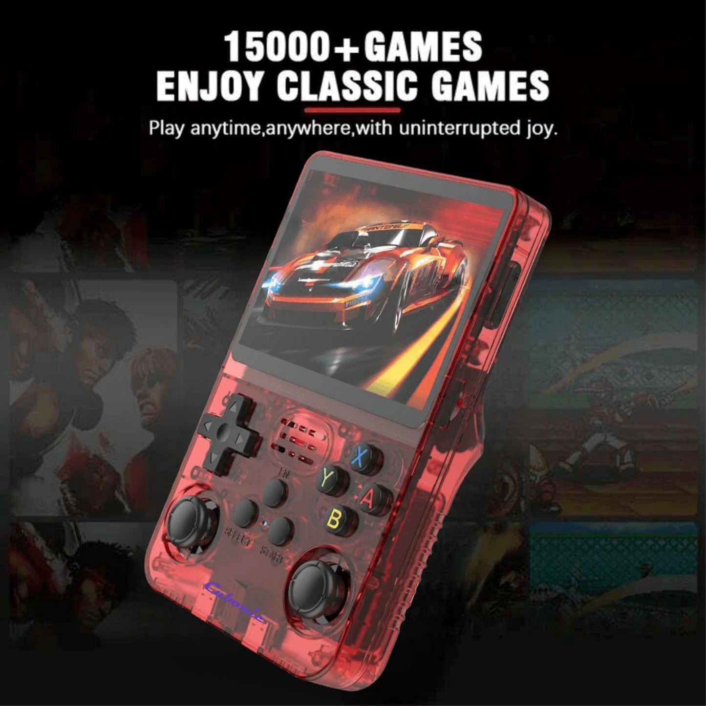 Xplore R36S Handheld Gaming Console with|Dual Analog Stick Control,3.5" HD Display & Expandable Storage Through TF/SD card