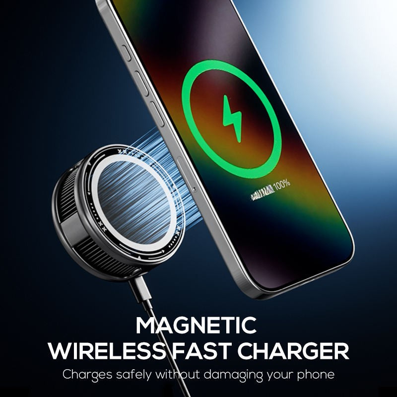 Memo 15W CX19 Mobile Cooler Fan with Wireless Charging