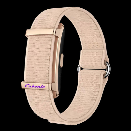 Cubonic Vytal Edge- Track What Matters Smart Band Bracelet Health Wristband Fitness Tracker for Heart Rate, Sleep, Steps, Activity & Body Temp, upto 30 Days Battery, No Subscription App