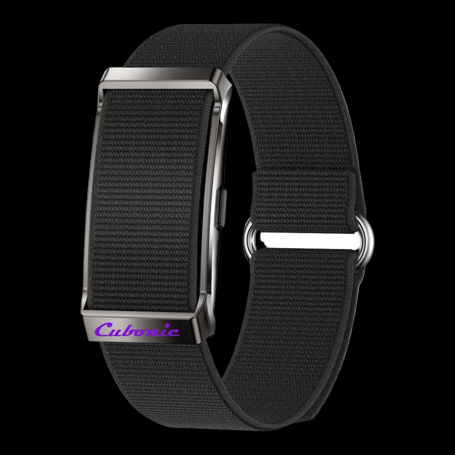 Cubonic Vytal Sense Screenless Smart Activity & Fitness Tracker Band, 24H Sleep Tracker, Heart Rate Blood Pressure Stress HRV Monitor, 110 Sport Modes No Subscription APP