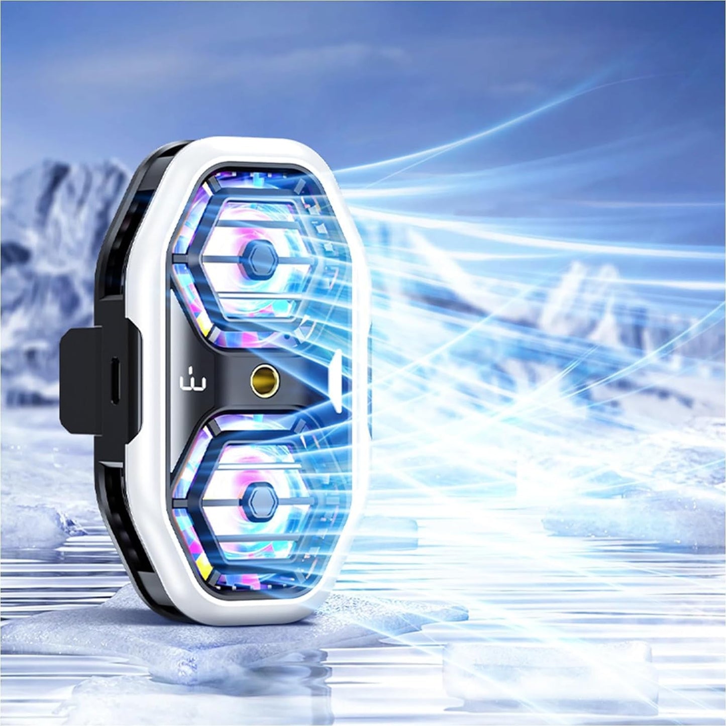 Cubonic DY58 Dual Mobile Cooler - White
