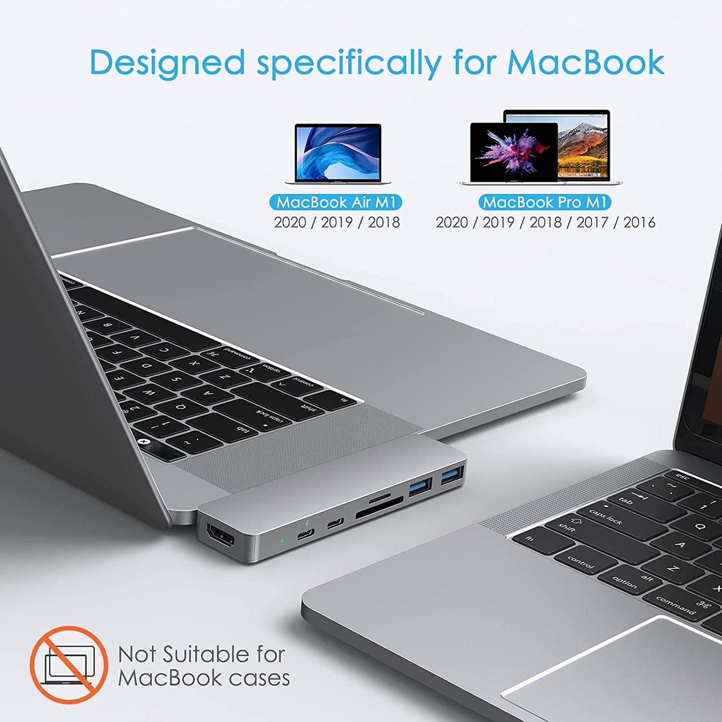 Type C - USB C Adapter ( 7 in 1)
