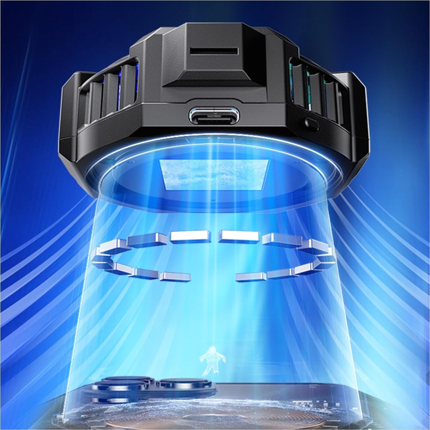 P60 Magnetic Mobile Phone Cooling Fan