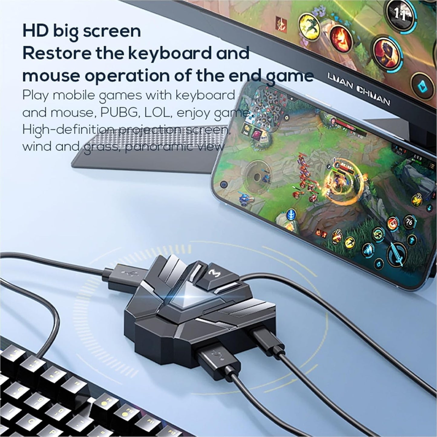 Memo ZH01 Hub Gaming Converter