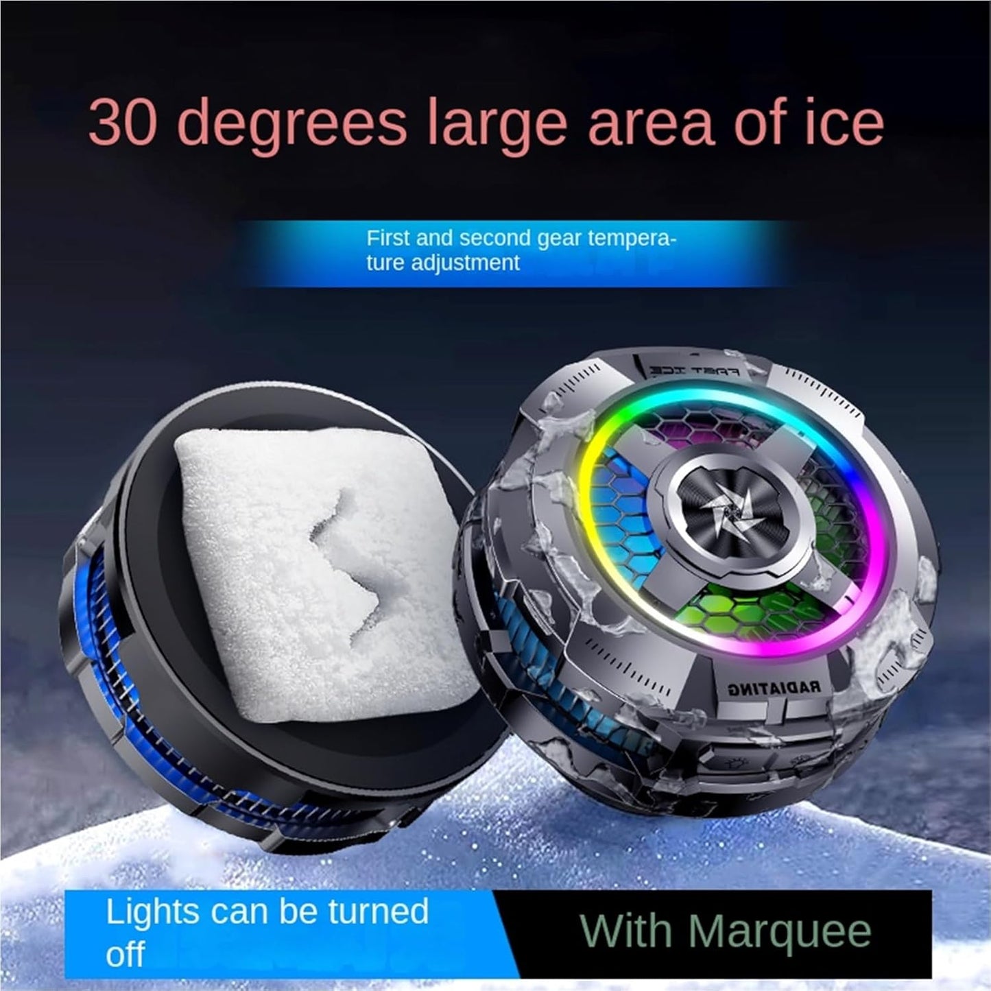 Cubonic SL20 Magnetic Mobile Cooling Fan