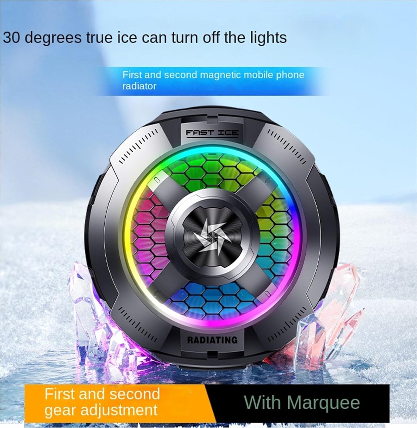 Cubonic SL20 Magnetic Mobile Cooling Fan